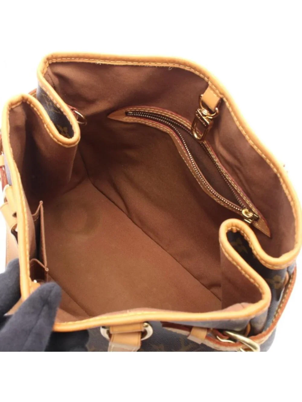Louis Vuitton Tote Batignolles Vertical Canvas Leather